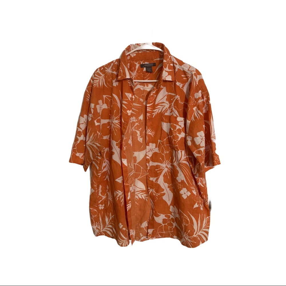 Method Hawaiian print button down short sleeve